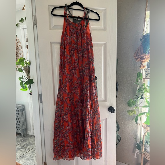 NWT French Paris boho maxi dress size xs - Picture 4 of 5